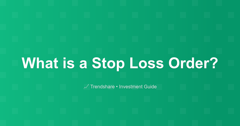 What is a Stop Loss Order? - Investment Guide
