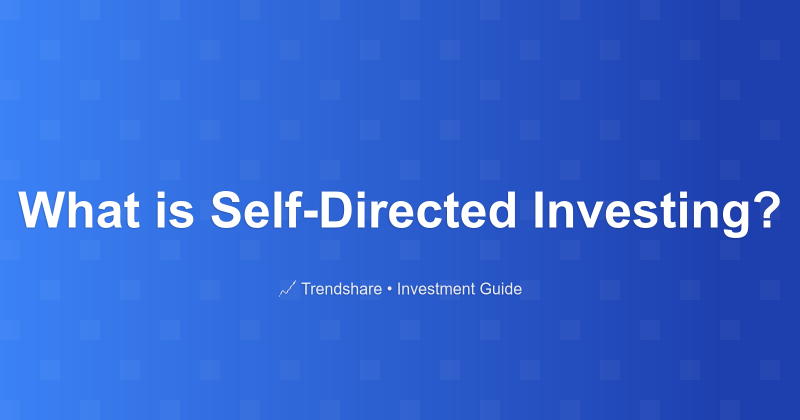 What is Self-Directed Investing? - Investment Guide
